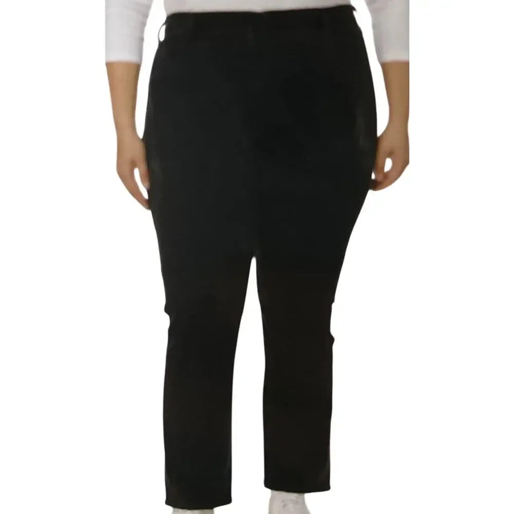 Buffalo David Bitton Womens Black Straight Leg Stretch Jeans Waist is 22 XXXL - Picture 2 of 7